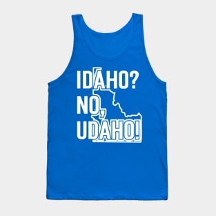 Idaho? No, Udaho v2 Tank Top